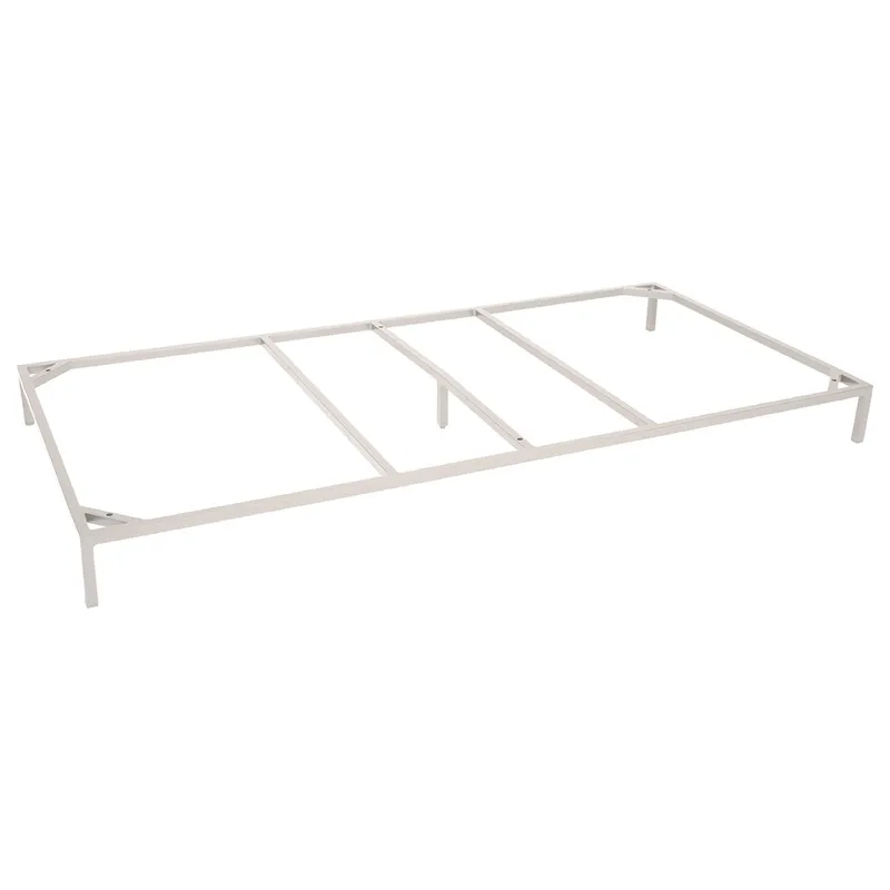 Stern Untergestell Aluminium wei&szlig; Profil 20x20 mm 172x85x14 cm zu Fontana/Corda