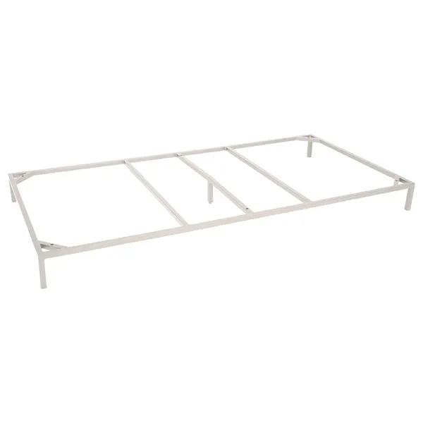 Stern Untergestell Aluminium wei&szlig; Profil 20x20 mm 172x85x14 cm zu Fontana/Corda