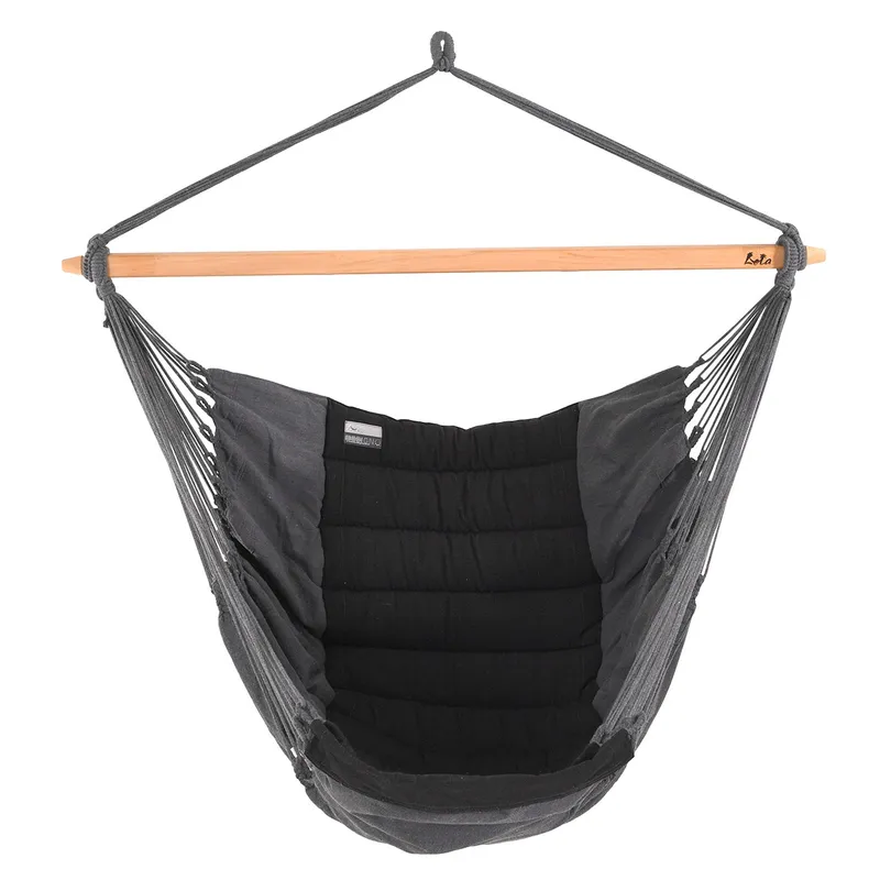 Lola Luxus H&auml;ngesessel Panorama Chair DeLuxe Noire