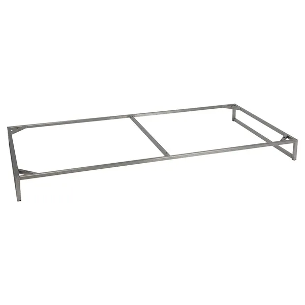 Stern Untergestell DINING Edelstahl 172x85x21 cm f&uuml;r Fontana/Corda 2-Sitzer Korpus