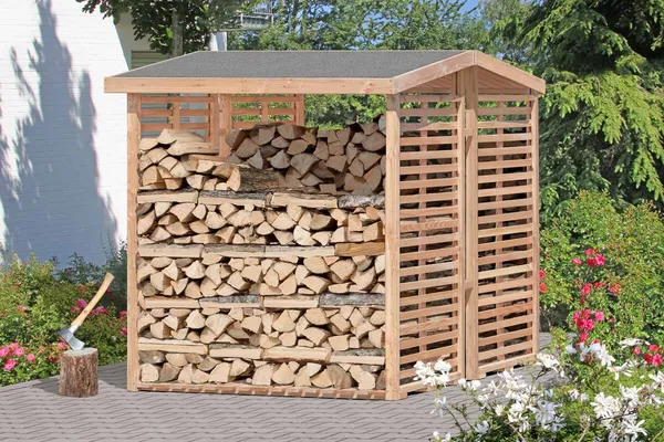 Kaminholzregal KAMO BIG L, L&auml;rche