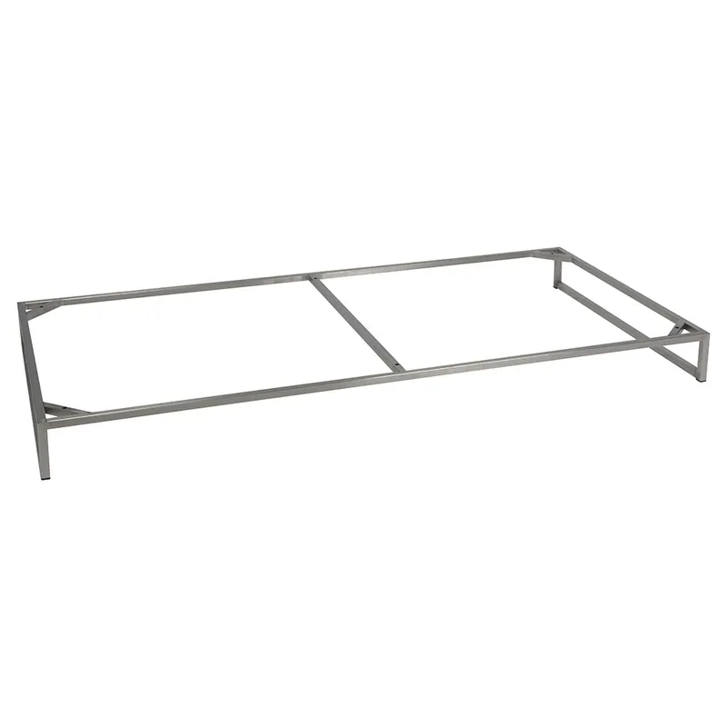 Stern Untergestell DINING Edelstahl 172x85x21 cm f&uuml;r Fontana/Corda 2-Sitzer Korpus
