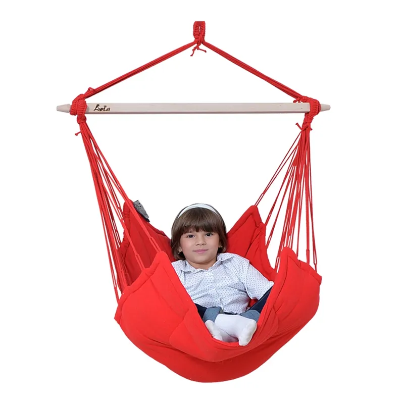 Lola H&auml;ngesessel LOKI Kids FUEGO weichgepolstert