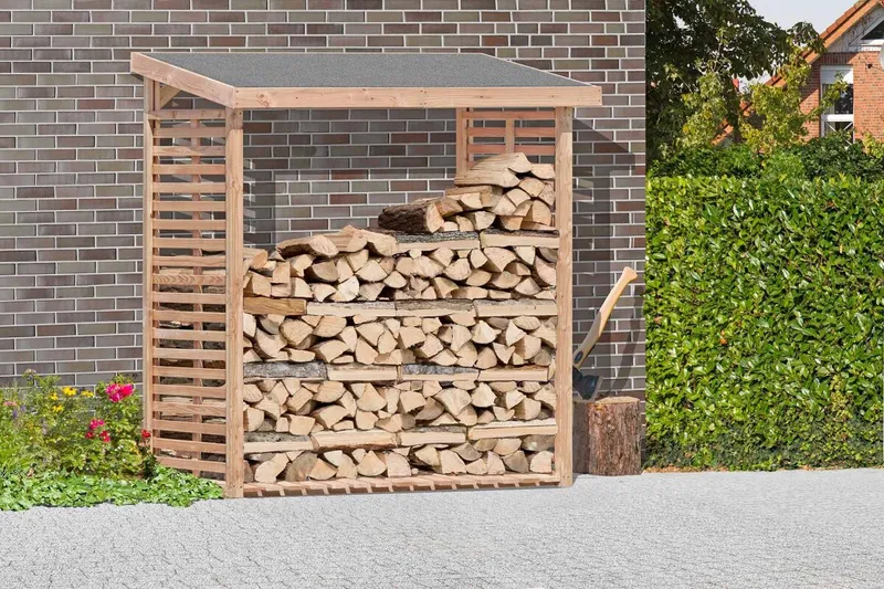 Kaminholzregal KAMO L, L&auml;rche