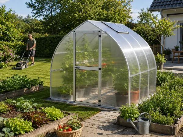 KGT Gewächshaus Rhodo Typ III-pressblank-2,27x 2,27m (Rhodo TYP III)