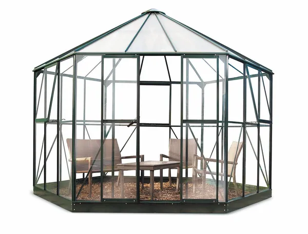 Juliana Gewächshaus Atrium - 9 m²-grün