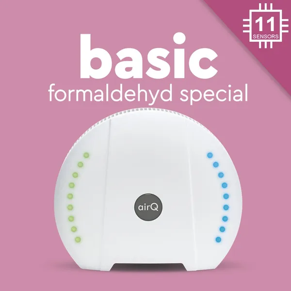 air-Q basic "formaldehyd special" | Luftanalysator (11 Sensoren)